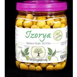 İzorya 900 gr Kırma Yeşil Zeytin