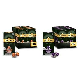 Jacobs 10'lu Espresso Classico + 10'lu Lungo Intense Kapsül Kahve