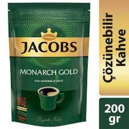 Jacobs 200 gr Monarch Gold %100 Çözünebilir Kahve