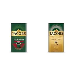 Jacobs 500 gr Monarch Aroma Filtre Kahve + 250 gr Selection Filtre Kahve