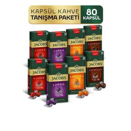 Jacobs 80'li Kapsül Kahve Tanışma Paketi
