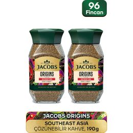Jacobs Cam Kavanoz 95 gr Origin Southeast Granül Kahve