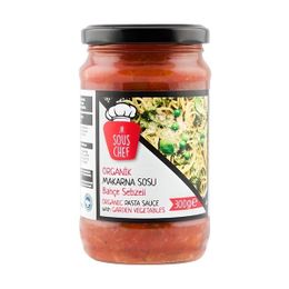 Jr.Sous Chef 300 gr Organik Sebzeli Makarna Sosu
