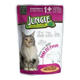 Jungle 100 gr Dana Etli Kısır Kedi Maması