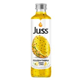 Juss 250 ml Fesleğen Tohumlu Ananas ve Limon Aromalı İçeçek
