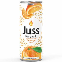 Juss 250 ml Meyveli Portakal Parçalı İçecek