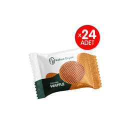 Kahve Diyarı 2'li 72 gr Karamel Dolgulu Waffle