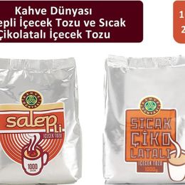 Kahve Dünyası 1 kg Salep + 1 kg Sıcak Çikolata