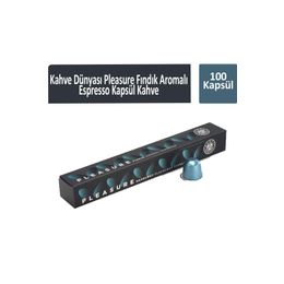 Kahve Dünyası 100 Kapsül Pleasure Fındık Aromalı Espresso Kapsül Kahve
