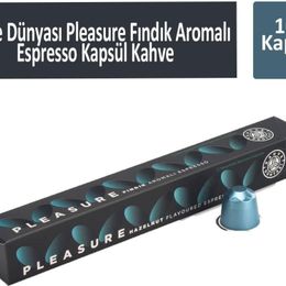 Kahve Dünyası 100 Kapsül Pleasure Fındık Aromalı Espresso Kapsül Kahve
