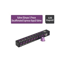 Kahve Dünyası 10'lu 5 Peace Decaffeinated Espresso Kapsül Kahve