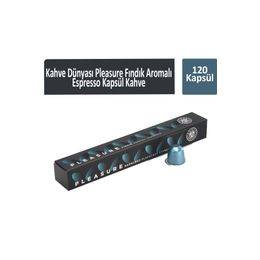 Kahve Dünyası 120 Kapsül Pleasure Fındık Aromalı Espresso Kapsül Kahve