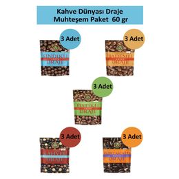 Kahve Dünyası 15x60 gr Muhteşem Draje Paket