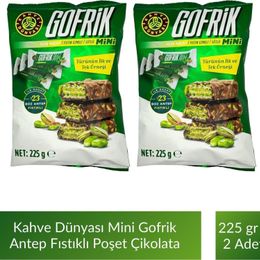 Kahve Dünyası 225 gr Mini Poşet Gofrik Çikolata