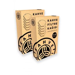 Kahve Dünyası 2'li 80 Adet Filtre Kahve Kağıdı