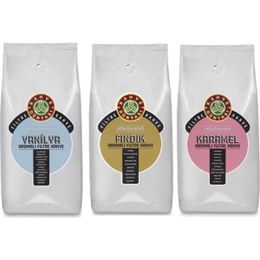 kahve dunyasi 3 lu aromali filtre kahve vanilya karamel findik 150 gr fiyatlari