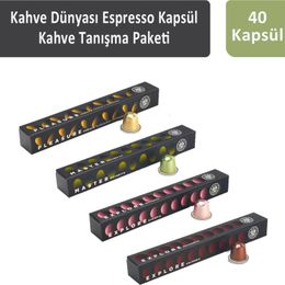 Kahve Dünyası 40'lı Kapsül Espresso Kapsül Tanışma Paketi