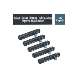 Kahve Dünyası 50 Kapsül Pleasure Fındık Aromalı Espresso Kapsül Kahve