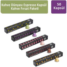 Kahve Dünyası 50'li Espresso Kapsül Fırsat Paketi
