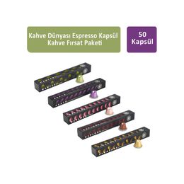 Kahve Dünyası 50'li Espresso Kapsül Fırsat Paketi