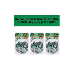Kahve Dünyası 50x12.5 gr Küre Mini Sütlü Gofrik