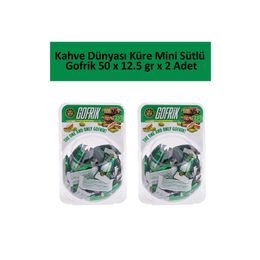 Kahve Dünyası 50x12.5 gr Küre Mini Sütlü Gofrik
