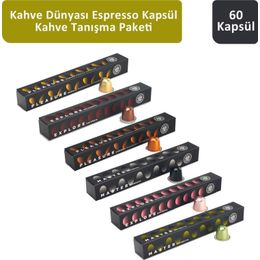 Kahve Dünyası 60 Kapsül Espresso Kapsül Tanışma Paketi