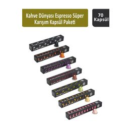 Kahve Dünyası 70'li Espresso Süper Karışım Kapsül Paketi