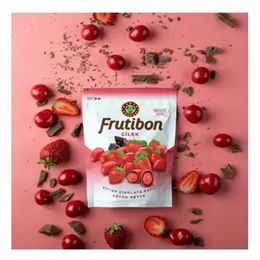 Kahve Dünyası Frutibon Çilekli 50 gr Çikolata