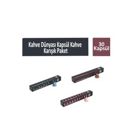 Kahve Dünyası Karışık Paket 30 Kapsül Kahve