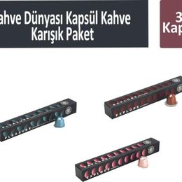 Kahve Dünyası Karışık Paket 30 Kapsül Kahve