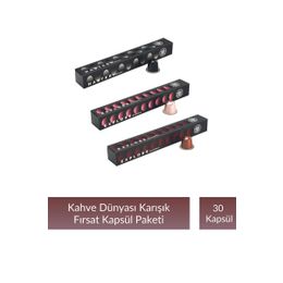 Kahve Dünyası Karışık Paket 30 Kapsül Kahve