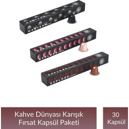 Kahve Dünyası Karışık Paket 30 Kapsül Kahve