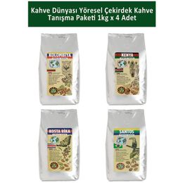 Kahve Dünyası Santos 1 kg Yöresel Çekirdek Kahve