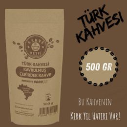 Kahve Keyfi 500 gr Kavrulmuş Çekirdek Türk Kahvesi