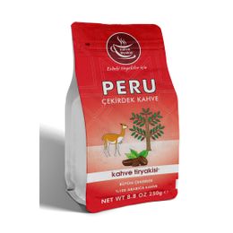 Kahve Tiryakisi 200 gr Peru Çekirdek Kahve