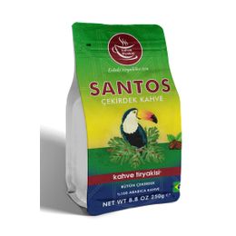 Kahve Tiryakisi 250 gr Santos Çekirdek Kahve