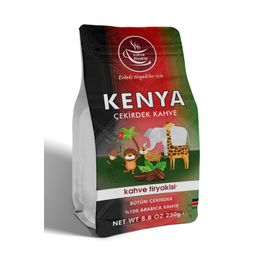 Kahve Tiryakisi 250 gr Single Origin Kenya Çekirdek Kahve