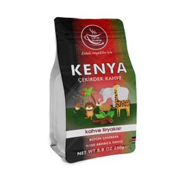 Kahve Tiryakisi 250 gr Single Origin Kenya Çekirdek Kahve