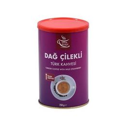 Kahve Tiryakisi 250 gr Teneke Dağ Çilekli Türk Kahvesi