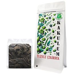 Kakulem 1 kg Sertifikalı Premium Kavrulmuş Tuzsuz Ay Çekirdeği