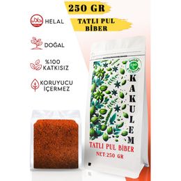 Kakulem 250 gr Güneşte Kurutulmuş Tatlı Pul Biber