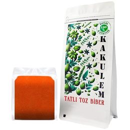 Kakulem 750 gr Güneşte Kurutulmuş Tatlı Toz Biber