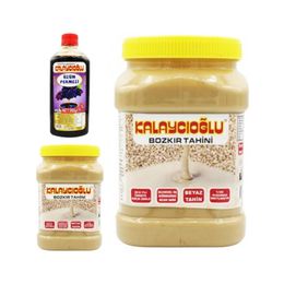 Kalaycıoğlu 2x935 gr Bozkır Beyaz Tahin + 950 gr Üzüm Pekmezi