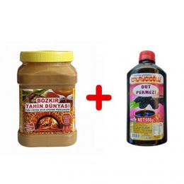 Kalaycıoğlu Bozkır Tahin Dünyası 935 gr Kepeksiz Tahin+Dut Pekmezi 950 gr
