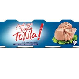 Kalite Tonla 3x75 gr Ayçiçek Yağlı Ton Balığı