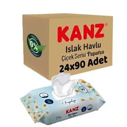 Kanz 24x90'lı Papatya Kokulu Islak Mendil