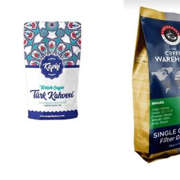 Kaphi 500 gr Nitelikli Türk Kahvesi + 500 gr Brezilya Filtre Kahve