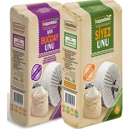 Kappadokia 1 kg Siyez Unu + 1 kg Mor Buğday Unu