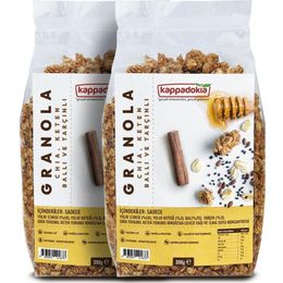 Kappadokia 300 gr Chia Keten Bal ve Tarçınlı Granola